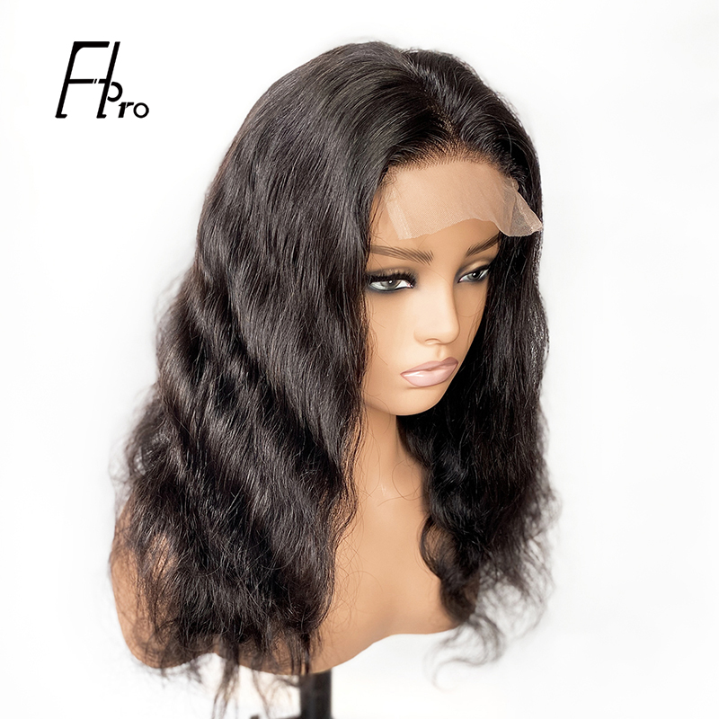 4x4 Body Wave Glueless Virgin Hair Lace Closure Wig Unit